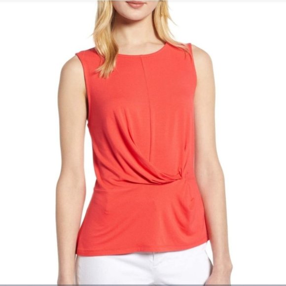 Halogen Tops - 🆕️ HALOGEN WAIST DETAIL SLEEVELESS TOP